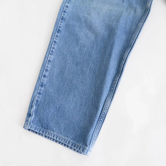 Vintage 90'S Calvin Klein Mid Wash Loose Easy Fit Jeans Size 38 - Picture 5 of 13